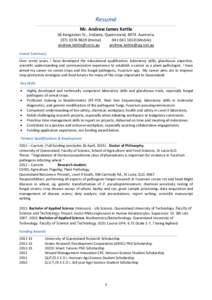Fusarium / Commonwealth Scientific and Industrial Research Organisation / Science