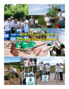 Green Team Project Descriptions 2007 Metro & Area Projects Location: Logy Bay-Middle Cove-Outer Cove Proponent: Town of Logy Bay-Middle Cove-Outer Cove (Adele Carruthers) Project: River Inventory and Museum Research