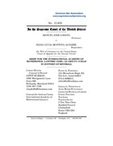 Law / Abuse / Child safety / Childhood / Domestic violence / Hague Convention on the Civil Aspects of International Child Abduction / Abbott v. Abbott / International Child Abduction Remedies Act / Anne-Marie Hutchinson / Family law / International child abduction / Family