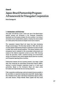 Scaling Up South-South and Triangular Cooperation (JICA-RI)