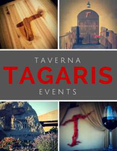 TAVERNA  TAGARIS EVENTS  MEDITERRANEAN RESTAURANT