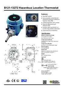 Control theory / Deadband / ATEX directive