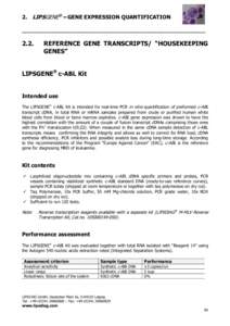 Chemistry / Polymerase chain reaction / Laboratory techniques / DNA replication / DNA / Real-time polymerase chain reaction / Complementary DNA / Gene expression / Life Technologies / Biology / Molecular biology / Biochemistry