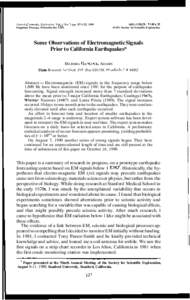 Journal ofScientific Exploration, Vol. 4, No. 2, pp, 1990 Pergarnon Press plc. Printed in the USA $3.00+.00