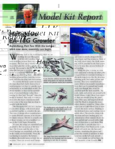 Model Kit Report Keith Pruitt Hasegawa EA-18G Growler Build-Along, Part Two With the tedious