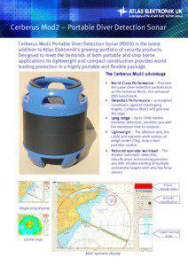 Sonar / Cerberus / Water / Zoology / Diving equipment / United States Coast Guard / Diver Detection Sonar