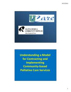 [removed]Understanding a Model for Contracting and Implementing Community-based