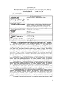 Microsoft Word - Questionnaire_Host_Institutions_EECA_Moldova12.doc