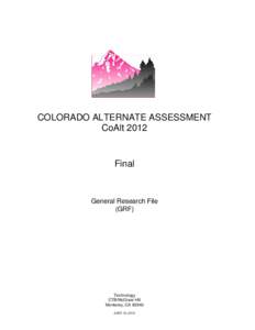 Microsoft Word - Colorado CoAlt 2012 GRF Layout.doc