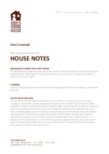 Microsoft Word - house_notes.doc