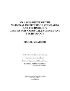 An Assessment of the NIST Center for Nanoscale Science and Technology, FY 2011