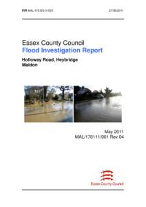 FIR MAL[removed][removed]Essex County Council Flood Investigation Report