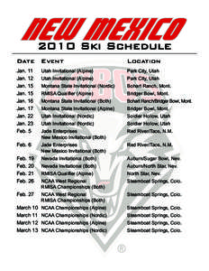 UNM Printable Schedule Ski.indd