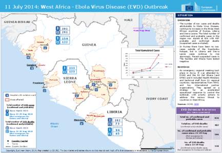 11 July 2014: West Africa - Ebola Virus Disease (EVD) Outbreak SITUATION MALI  GUINEA-BISSAU