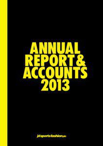 ANNUAL REPORT & ACCOUNTS