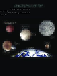 Comparing Pluto and Earth  Comparing Pluto and Earth Ever since Clyde Tombaugh discovered Pluto in 1930, astronomers and the general public alike have wondered