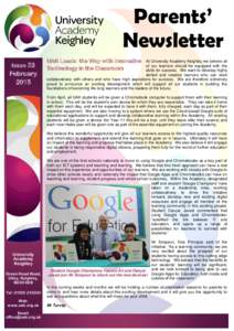 Parents’ Newsletter Issue 23 February 2015