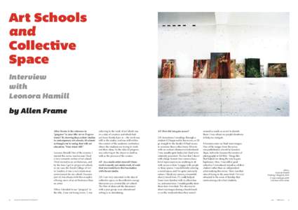 Art Schools and Collective Space Interview with