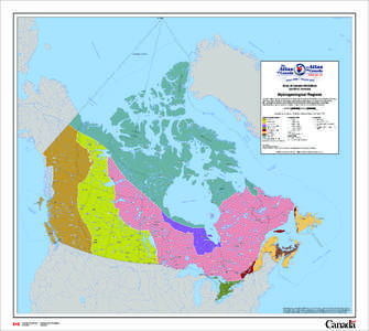 Atlas of Canada 6th Edition (archival version) Hydrogeological Regions Hydrogeological regions are areas in which the properties of sub-surface water, or groundwater, are broadly similar in geology, climate and topograph