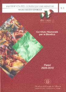 PRESIDENT Prof. Francesco Paolo Casavola Former President of the Italian Constitutional Court HONORARY PRESIDENTS Prof. Giovanni Berlinguer Full Professor, Honorary Professor of Labour Hygiene - University of Rome La Sa