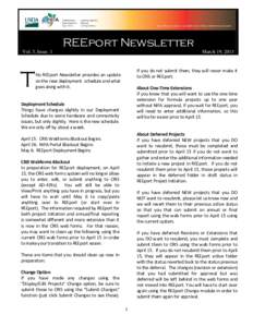Microsoft Word - REEport Newsletter Vol3No1 - Mar 19.docx