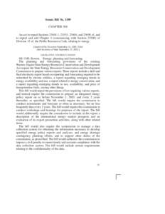 Senate Bill No[removed]CHAPTER 568 An act to repeal Sections[removed], 25553, 25604, and[removed]of, and to repeal and add Chapter 4 (commencing with Section[removed]of Division 15 of, the Public Resources Code, relating to en