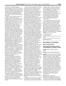 Federal Register / Vol. 69, No[removed]Friday, June 25, [removed]Notices vehicles for substantial political communication. There is little evidence that the members who are in each of the three genealogically defined family