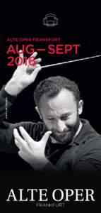 ALTE OPER FRANKFURT  KIRILLPETRENKO PETRENKO KIRILL