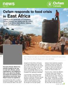 news fall 2011 Jo Harrison/ Oxfam  Oxfam responds to food crisis