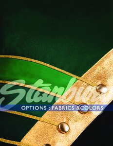 Fabrics – XTremeDri Our tradition of exquisite design and superior craftsmanship continues with Stanbury’s exclusive Xtreme Dri moisture–wicking fabric and the new Fusion line, a revolutionary uniform that combine