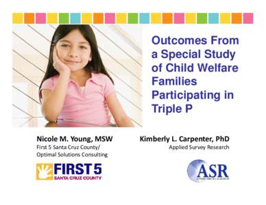 Microsoft PowerPoint - Child Welfare Study Presentation - HFCC 2013