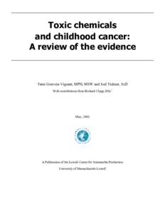 Microsoft Word - Childhood Cancer in Massachusetts v12[removed]doc