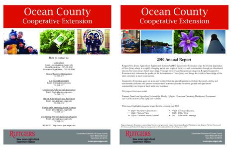 Ocean County  Ocean County Cooperative Extension