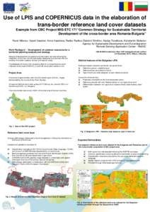 Geography / Land use / Land-parcel identification system / Remote sensing / Geoportal / Infrastructure for Spatial Information in the European Community / RapidEye / Land cover / Geographic information systems / Computer vision / Earth