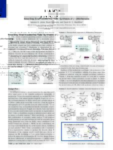 Diels–Alder reaction / Organocatalysis / Radical cyclization / Alkyne / Total synthesis / Endiandric acid C / Strychnine total synthesis / Chemistry / Organic reactions / Cycloaddition