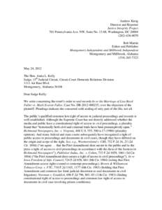 Andrew Kreig Director and Reporter Justice Integrity Project 701 Pennsylvania Ave. NW, Suite No[removed], Washington, DC[removed]0070 Bob Martin