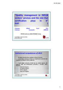 Europe / Geography of Romania / Lucian Blaga University of Sibiu / Sibiu / Blaga