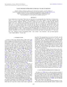 The Astrophysical Journal, 699:L35–L38, 2009 July 1  Cdoi:637XL35