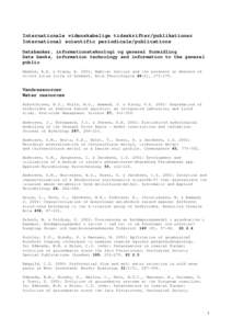 Tyge W. Böcher / Denmark / Greenland / Isua greenstone belt / Hydrogeology / Caledonian orogeny / Europe / Geologic time scale / Nordic countries