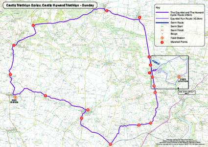 Castle Triathlon Series, Castle Howard Triathlon - Sunday  Key 5  The Gauntlet and The Howard