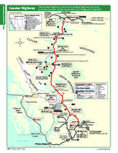 To Ross River  To Teslin
