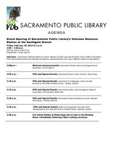 Education in the United States / Sacramento Public Library / California State Library / California