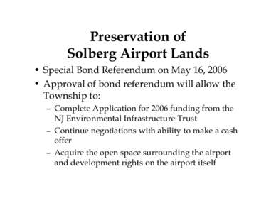 Readington Township /  New Jersey / Human geography / Smart growth / Farmland preservation / Urban studies and planning / Readington /  New Jersey / Solberg-Hunterdon Airport