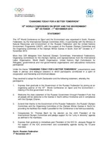Olympic Games / International Olympic Committee / Olympic Charter / Winter Olympics / Vitali Smirnov / Sports / Olympics / Sports rules and regulations