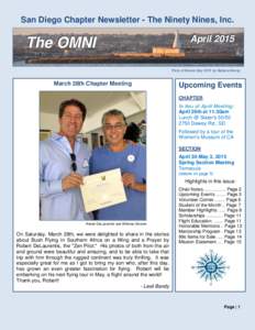 San Diego Chapter Newsletter - The Ninety Nines, Inc.  The OMNI April 2015