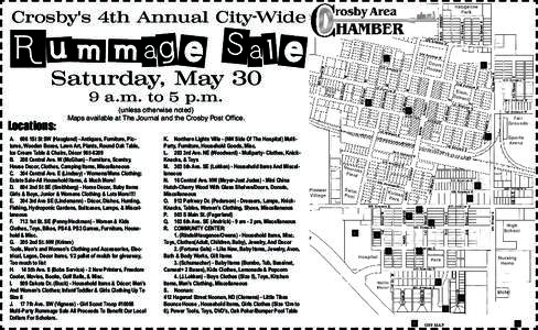 21 City Wide Rummage Sale 6x8.indd