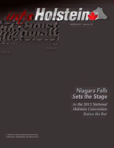 infoHolstein June/July 2013 issue no[removed]Niagara Falls