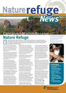 Nature Refuge News April 2006