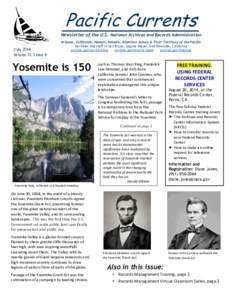 Pacific Currents newsletter of the National Archives