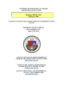 Formative assessment / University of Puerto Rico at Arecibo / E-learning / Teacher education / Critical thinking / Test / Certified teacher / Education / Educational psychology / Knowledge